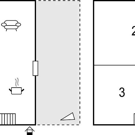 בית נופש 3 Bedroom Beautiful In